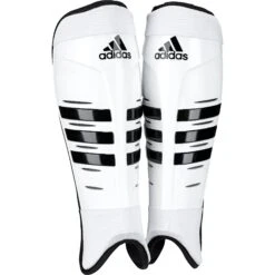 Adidas Hockey Shin Pads: White/Black -Sports Equipment Store F91067 HDW virtual standard white