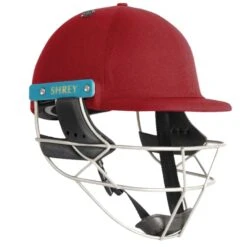 Shrey Masterclass Air 2.0 Steel Cricket Helmet: Maroon