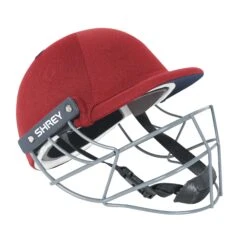 Sports Equipment Store -Sports Equipment Store ShreyPerformance2.0SteelCricketHelmetMaroon2