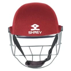 Shrey Performance 2.0 Steel Cricket Helmet: Maroon -Sports Equipment Store ShreyPerformance2.0SteelCricketHelmetMaroon3