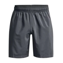 Under Armour Woven Graphic Shorts: Pitch Grey