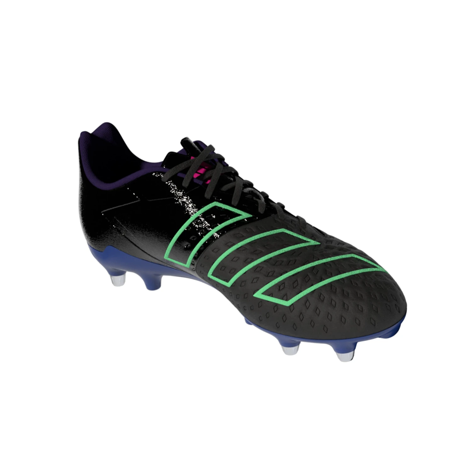 Adidas Malice Elite SG Rugby Boots 2022: Black 8 Adidas Malice Elite SG Rugby Boots 2022: Black - Image 6