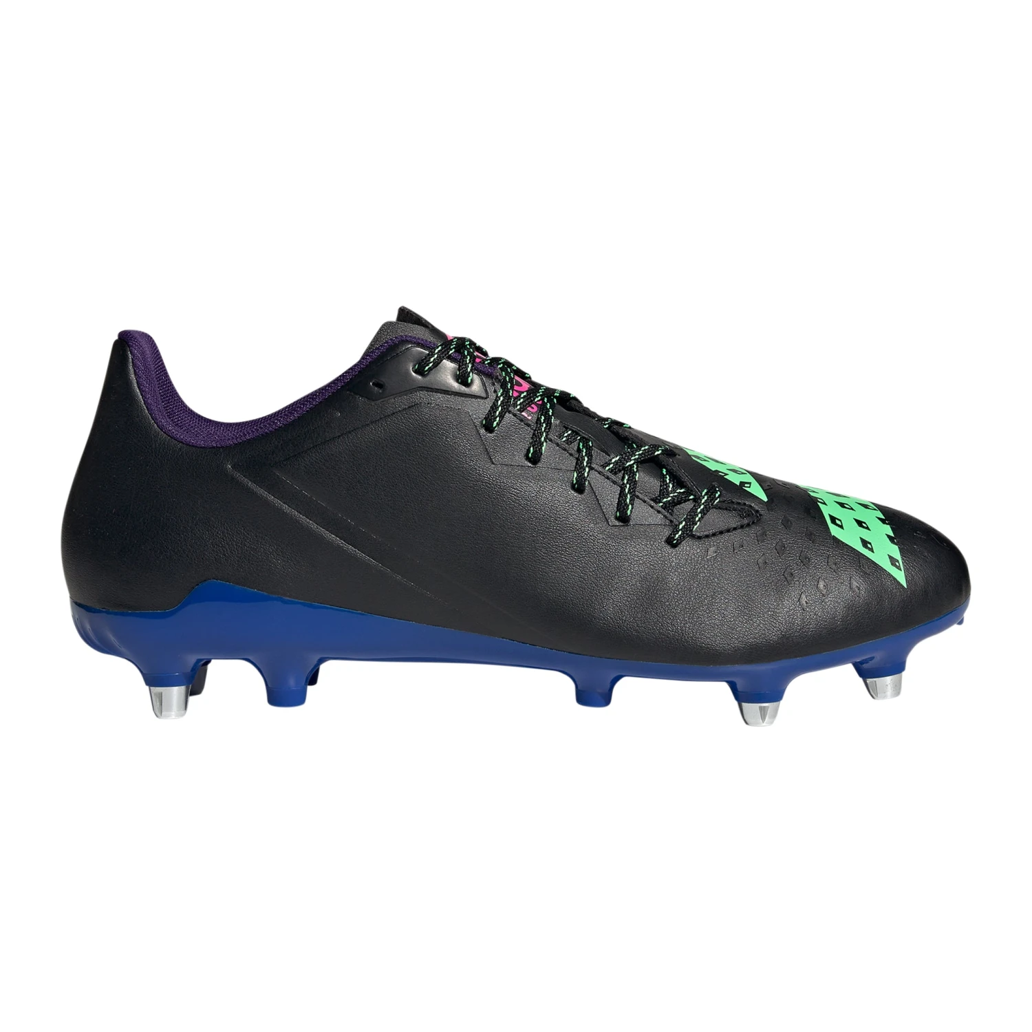 Adidas Malice SG Rugby Boots 2022: Black 6 Adidas Malice SG Rugby Boots 2022: Black - Image 4