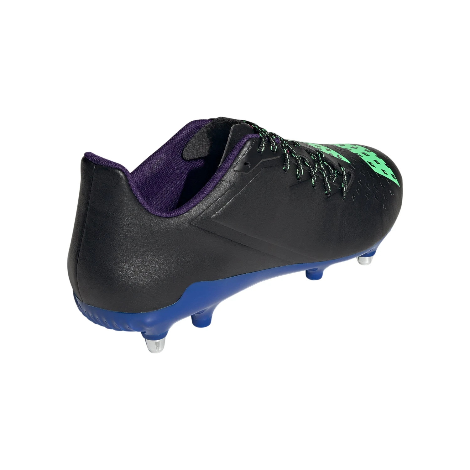 Adidas Malice SG Rugby Boots 2022: Black 8 Adidas Malice SG Rugby Boots 2022: Black - Image 6