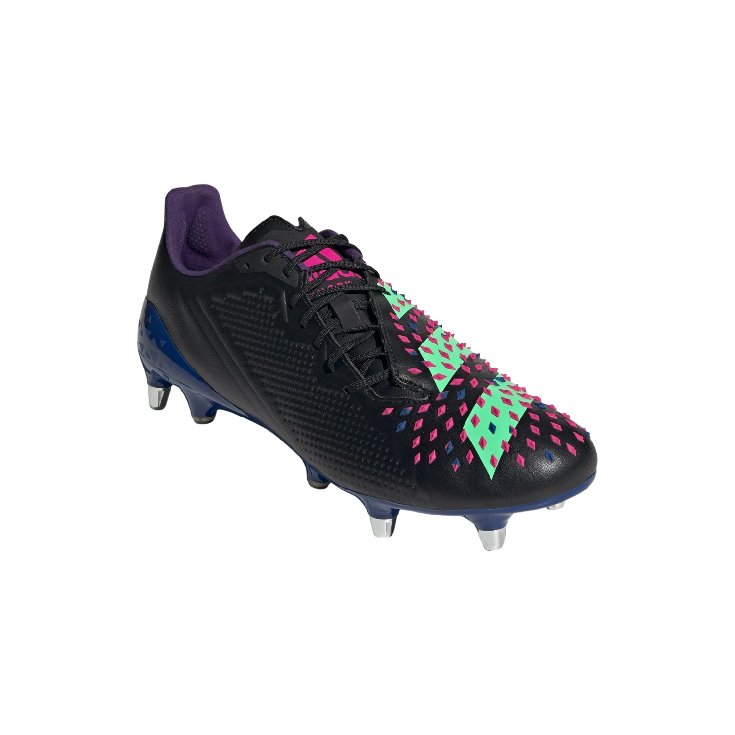 Adidas Rugby Predator Malice SG Rugby Boots 2022: Black 7 Adidas Rugby Predator Malice SG Rugby Boots 2022: Black - Image 5