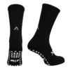 Atak Shox Midleg Grip Socks: Black -Sports Equipment Store atakshoxgripsocksmidlegblackmain