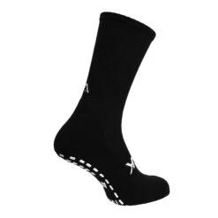Atak Shox Midleg Grip Socks: Black 7 Atak Shox Midleg Grip Socks: Black -Sports Equipment Store atakshoxgripsocksmidlegblackside