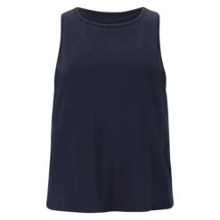 Athlecia Seaweed Womens Tank Top: Dark Sapphire