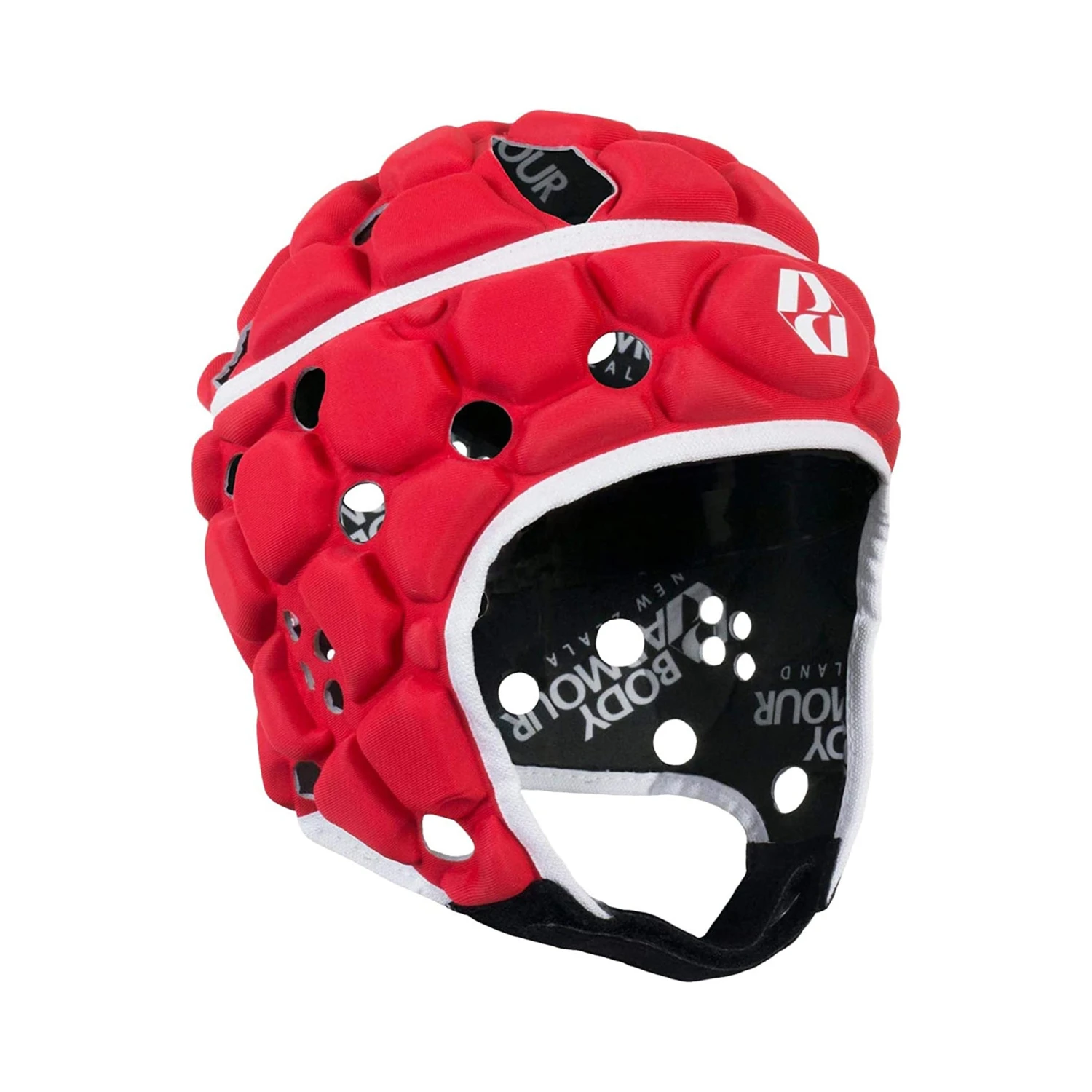 Body Armour Ventilator Headguard: Red 3 Body Armour Ventilator Headguard: Red