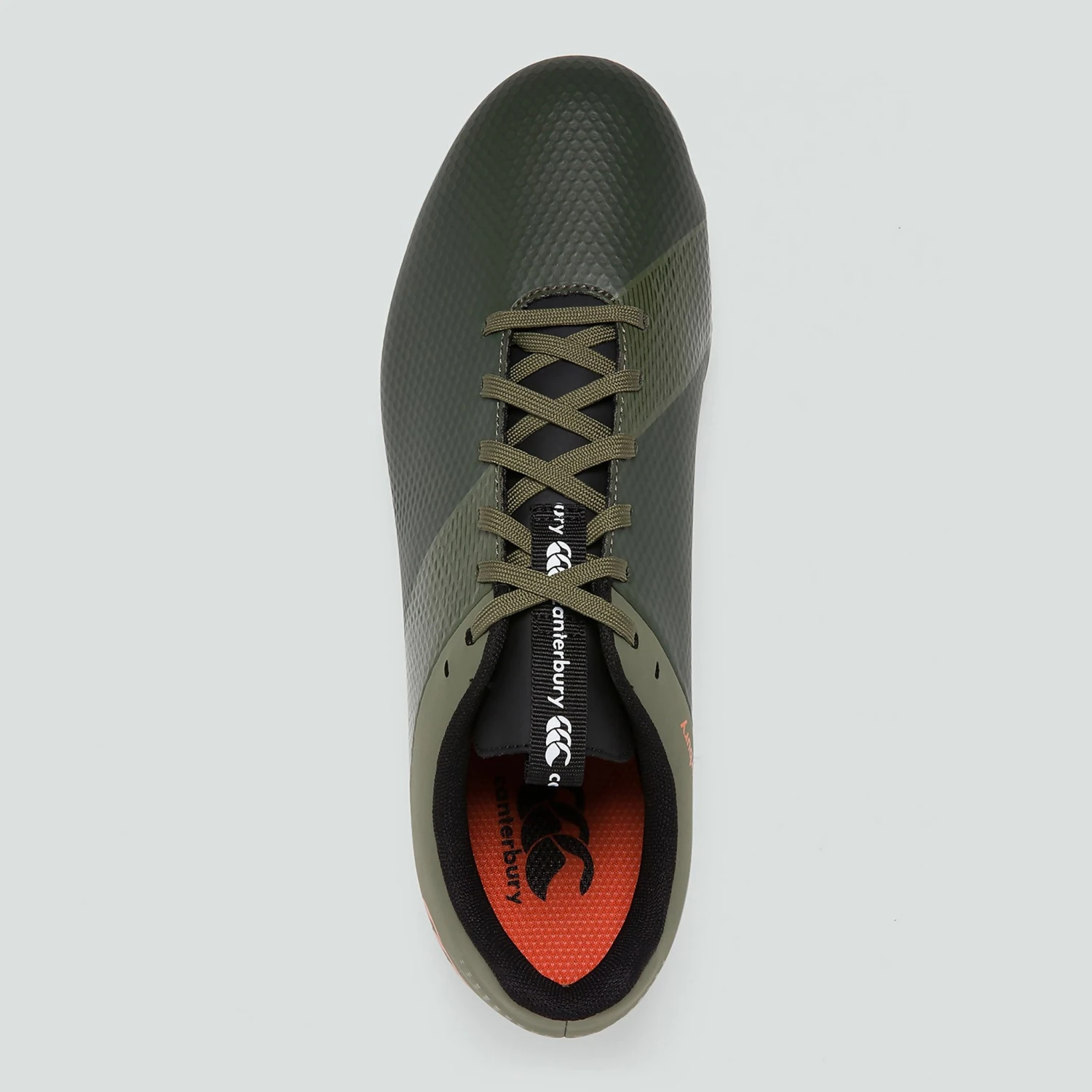 Canterbury Junior Phoenix 3.0 SG Rugby Boots: Black/Green 7 Canterbury Junior Phoenix 3.0 SG Rugby Boots: Black/Green - Image 5