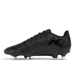 Canterbury Phoenix Genesis Pro Soft Ground Rugby Boots: Black/Grey