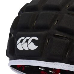 Canterbury Reinforcer Headguard: Black -Sports Equipment Store canterburyreinforcerheadguardblack3