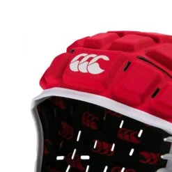 Canterbury Reinforcer Headguard: Red -Sports Equipment Store canterburyreinforcerheadguardred3