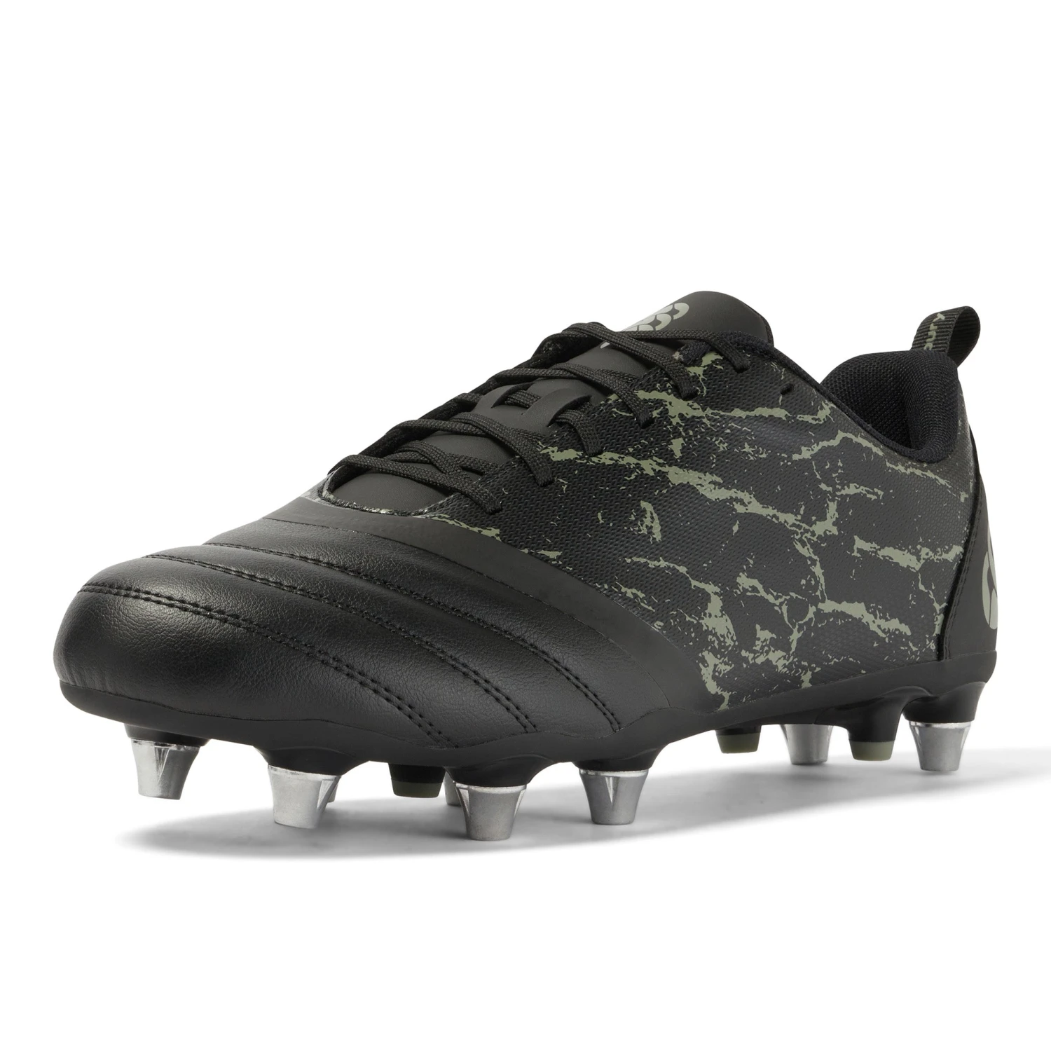 Canterbury Stampede Team Soft Ground Rugby Boots: Black/Grey 11 Canterbury Stampede Team Soft Ground Rugby Boots: Black/Grey - Image 9