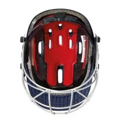 Gunn & Moore Purist Geo II Cricket Helmet: Navy -Sports Equipment Store gunnandmoorepuristgeo2crickethelmetnavy2