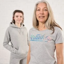 Piranha Lifestyle Womens Hoodie: Heather Grey -Sports Equipment Store heathergreyhoodie4