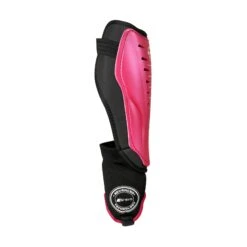 Grays Shield Hockey Shin Pads: Pink/Black -Sports Equipment Store hlea15shinguardshieldlitepinkside