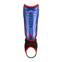 Grays Shield Hockey Shin Pads: Royal/Red