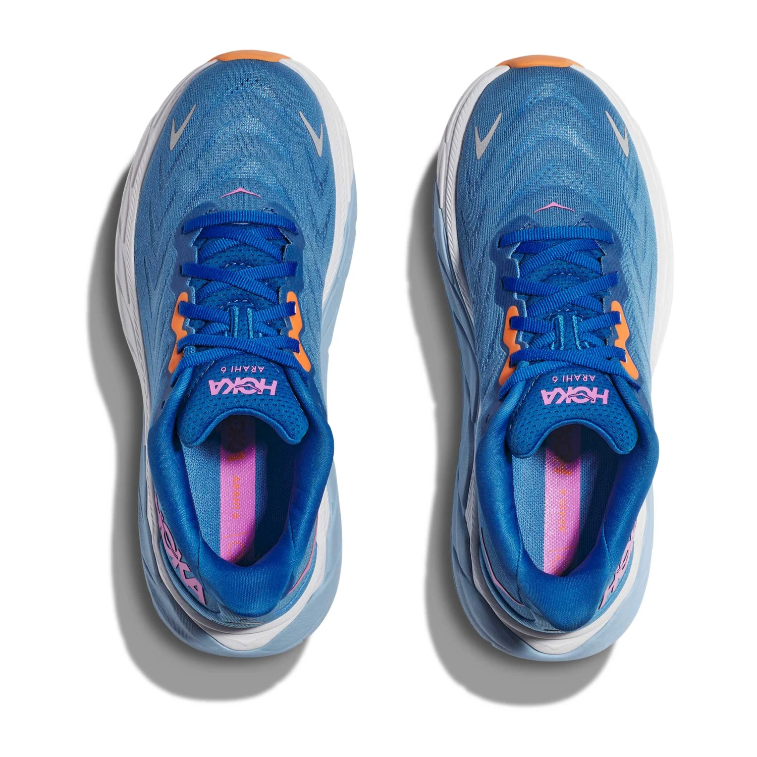 Hoka Arahi 6 Womens Running Shoes: All Aboard/Coastal Sky 5 Hoka Arahi 6 Womens Running Shoes: All Aboard/Coastal Sky - Image 3
