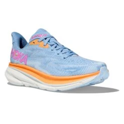 Hoka Clifton 9 Womens Running Shoes: Airy Blue/Ice Water -Sports Equipment Store hokaclifton9womensairyblueicewater7