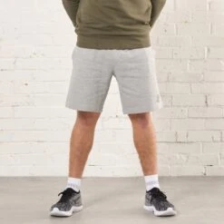 Piranha Lifestyle Jogger Shorts: Heather Grey