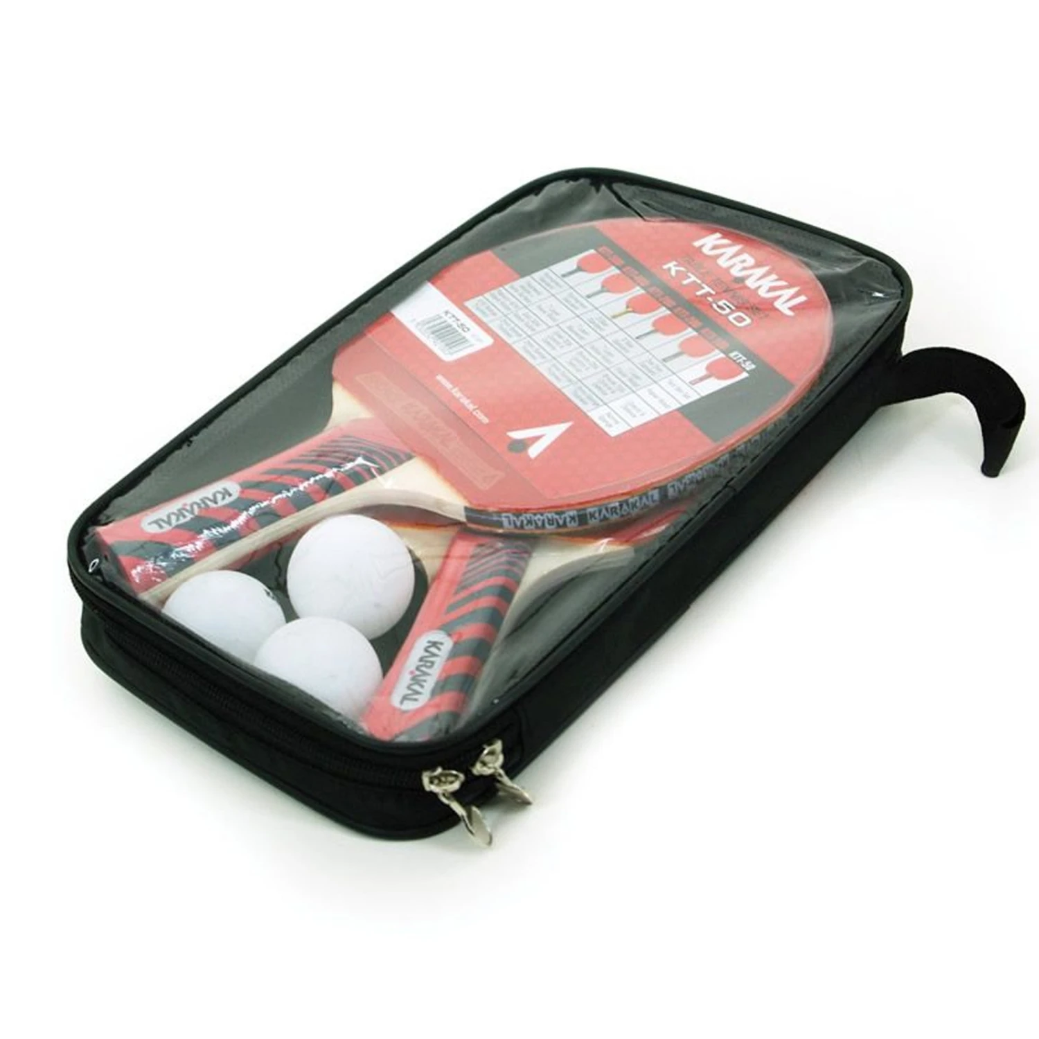 Karakal KTT 50 Two Table Tennis Bat Set 4 Karakal KTT 50 Two Table Tennis Bat Set - Image 2