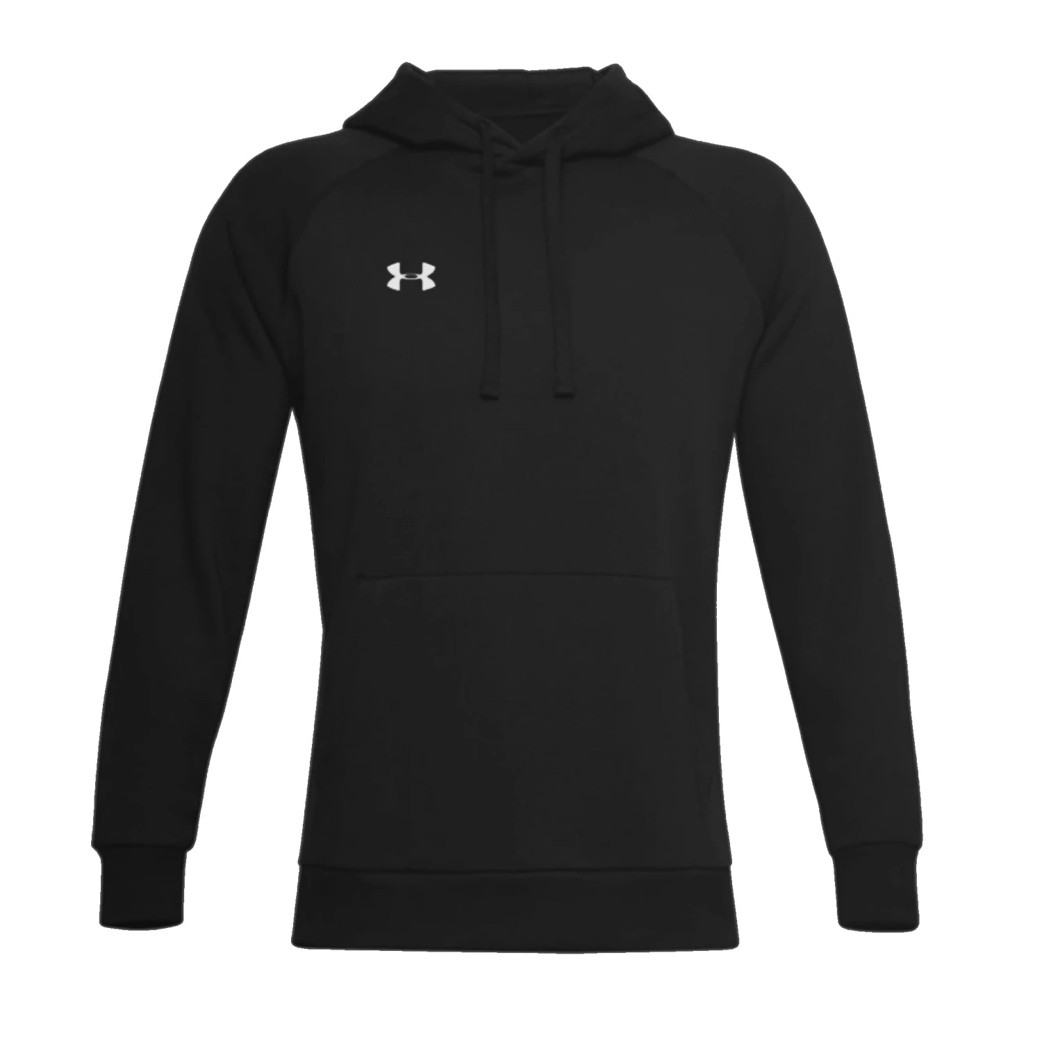 Under Armour Mens Fleece Hoodie: Black 4 Under Armour Mens Fleece Hoodie: Black - Image 2