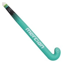 Mercian Genesis CF15 Pro Junior Hockey Stick: Black/Green
