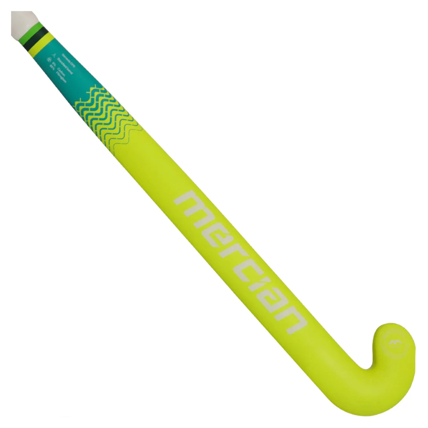 Mercian Genesis CF5 Indoor Hockey Stick: Black/Yellow 3 Mercian Genesis CF5 Indoor Hockey Stick: Black/Yellow