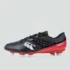 Canterbury Phoenix Raze SG Rugby Boots: Black/Red -Sports Equipment Store oldcanterburyphoenixrazerugbybootsblackred1
