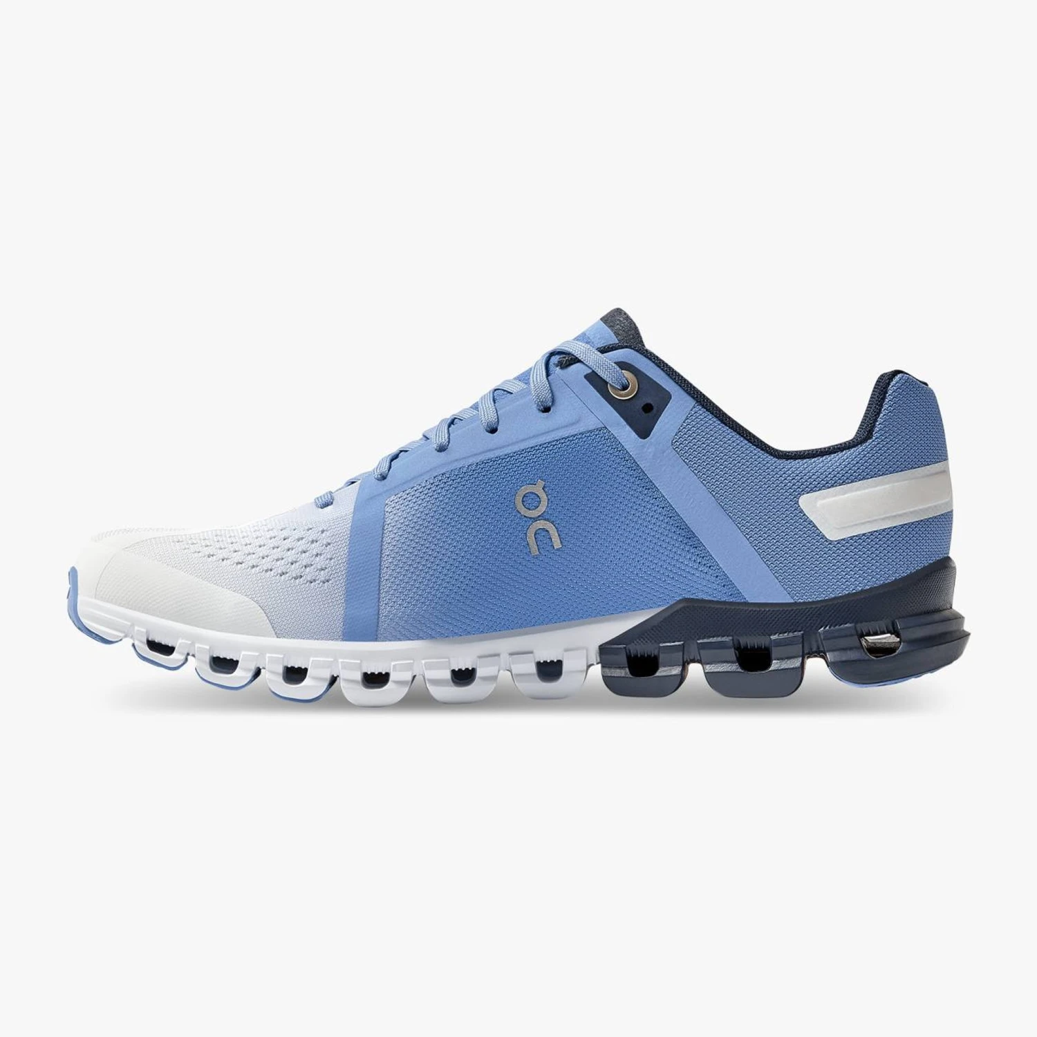 On Cloudflow Womens Running Shoes: Marina/White 4 On Cloudflow Womens Running Shoes: Marina/White - Image 2