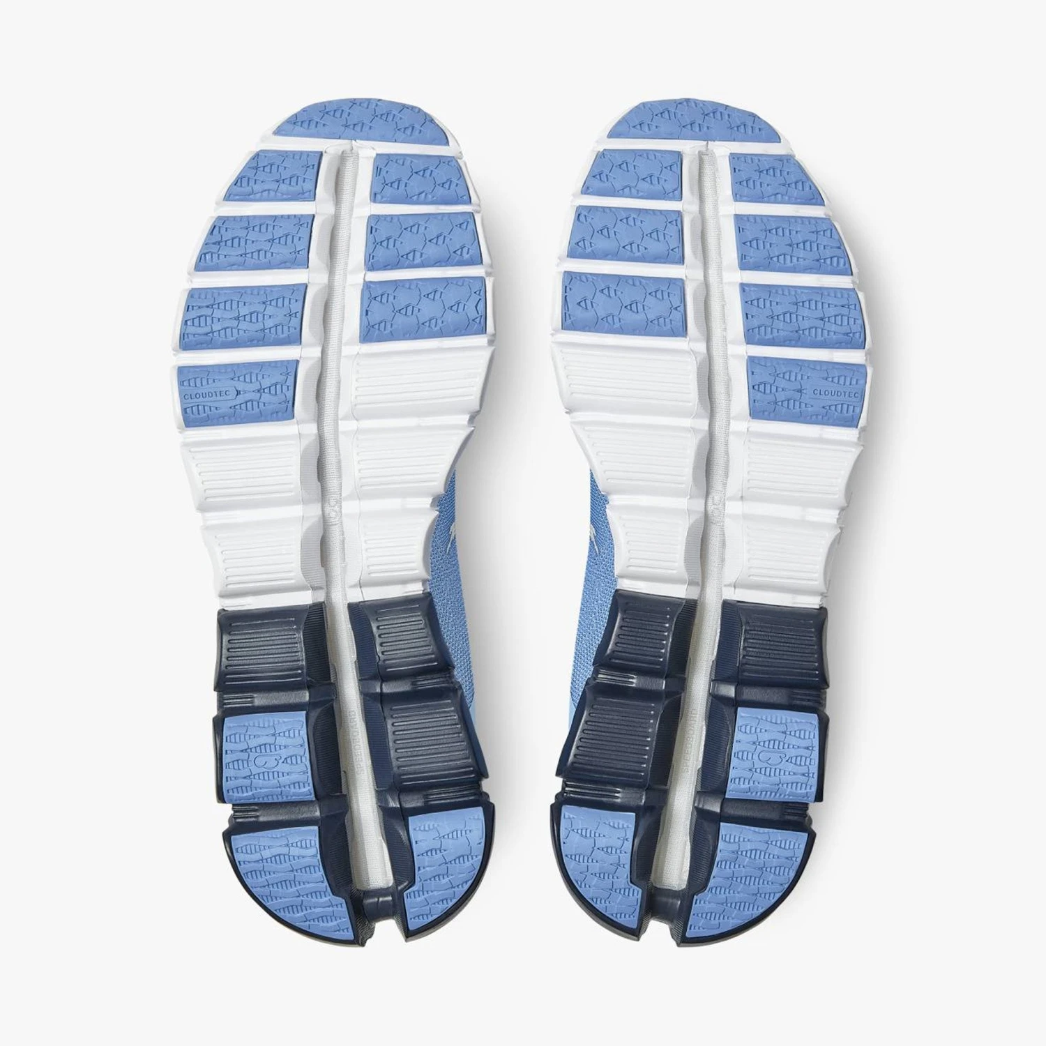 On Cloudflow Womens Running Shoes: Marina/White 5 On Cloudflow Womens Running Shoes: Marina/White - Image 3