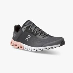 On Cloudflow Womens Running Shoes: Rock/Rose -Sports Equipment Store oncloudflowwomensrockrose6