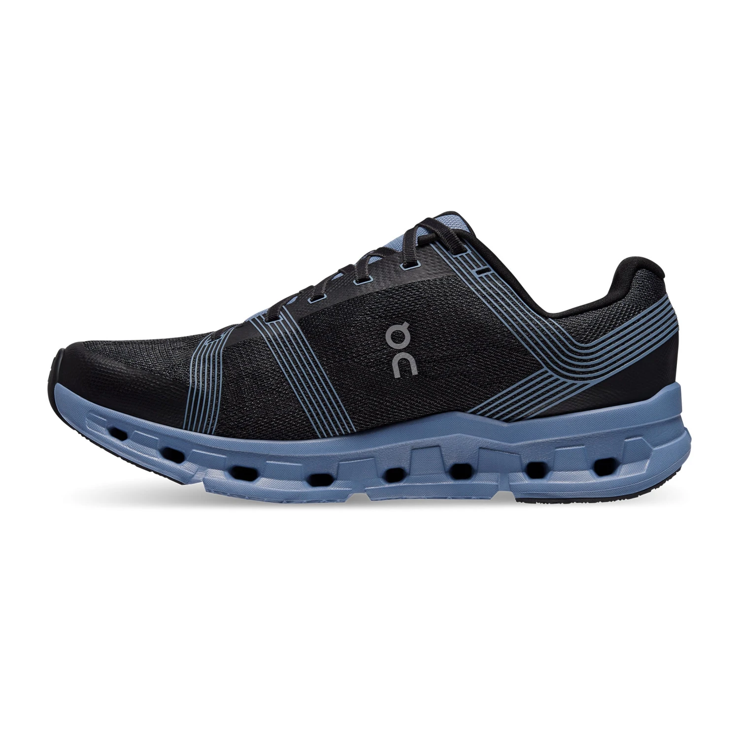 On Cloudgo Mens Running Shoes: Black/Shale 4 On Cloudgo Mens Running Shoes: Black/Shale - Image 2