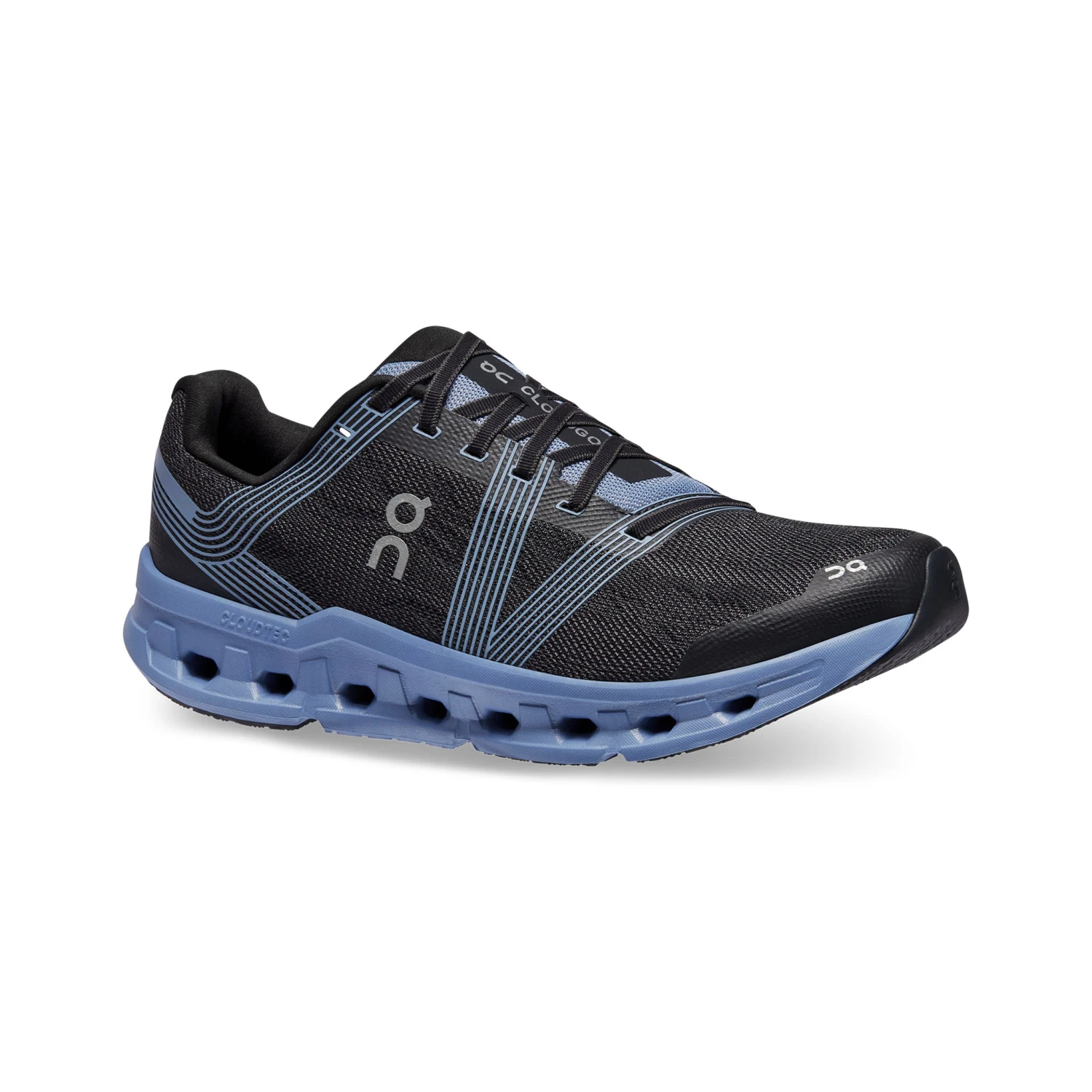 On Cloudgo Mens Running Shoes: Black/Shale 8 On Cloudgo Mens Running Shoes: Black/Shale - Image 6