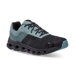 On Cloudrunner Waterproof Mens Running Shoes: Black/Tide -Sports Equipment Store oncloudrunnerwaterproofmensblacktide4