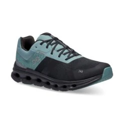 On Cloudrunner Waterproof Mens Running Shoes: Black/Tide -Sports Equipment Store oncloudrunnerwaterproofmensblacktide5