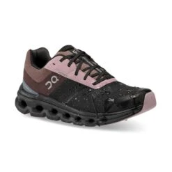 On Cloudrunner Waterproof Womens Running Shoes: Black/Grape -Sports Equipment Store oncloudrunnerwaterproofwomensblackgrape7