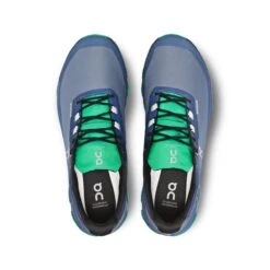 On Cloudvista Waterproof Mens Trail Shoes: Metal/Denim -Sports Equipment Store oncloudvistamensshoesmetaldenim3