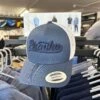 Piranha Baseball Cap: Navy/White -Sports Equipment Store piranhalifestylenavywhitecap1