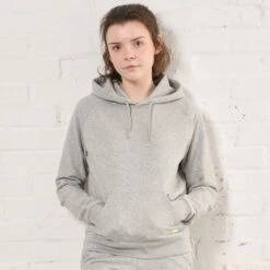 Piranha Lifestyle Womens Hoodie: Heather Grey