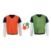 Precision Reversible Mesh Training Bib: Green/Orange -Sports Equipment Store reversibleprecisionmeshtrainingbibs orangegreen