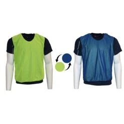 Precision Reversible Mesh Training Bib: Yellow/Royal