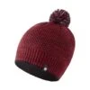 Ronhill Bobble Hat: Black/Cabernet 1 Ronhill Bobble Hat: Black/Cabernet -Sports Equipment Store ronhillbobblehatblackcabernet