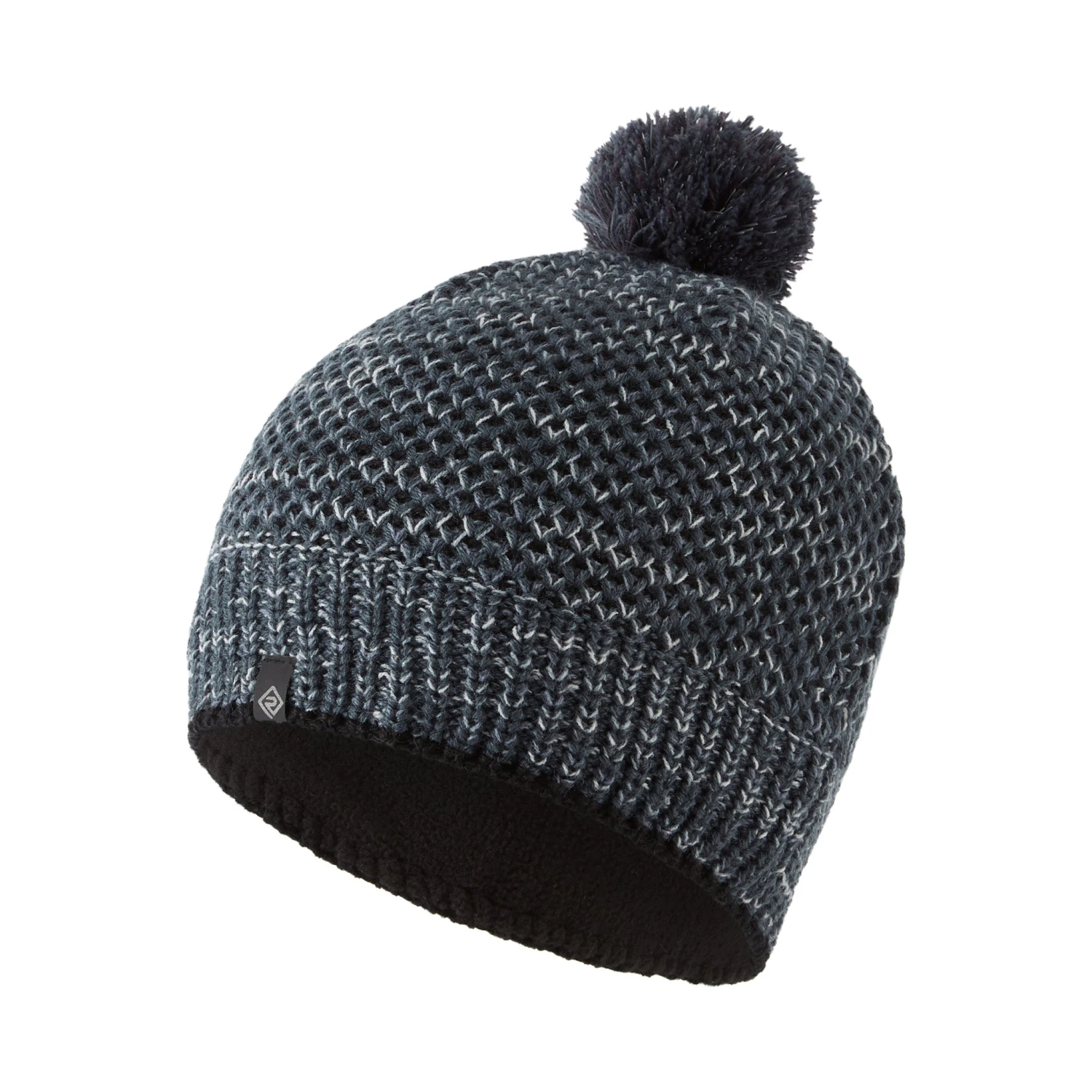 Ronhill Bobble Hat: Black/Charcoal 3 Ronhill Bobble Hat: Black/Charcoal