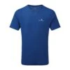 Ronhill Mens Core Short Sleeve Tee: Dark Cobalt/Bright White -Sports Equipment Store ronhillmenscoressteecobalt1