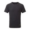 Ronhill Mens Life Tencel Short Sleeve Tee: Black Marl