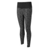 Ronhill Womens Life Crop Tights: Black/Mono Ripple -Sports Equipment Store ronhillwomenslifecroptightblackripple1