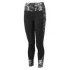Ronhill Womens Life Satori Crop Tights: Black/Mono Baroque 2 Ronhill Womens Life Satori Crop Tights: Black/Mono Baroque -Sports Equipment Store ronhillwomenslifesatoricroptightsblackmonobaroque1
