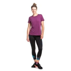 Ronhill Womens Life Satori Crop Tights: Grape Shadow Swirl 8 Ronhill Womens Life Satori Crop Tights: Grape Shadow Swirl -Sports Equipment Store ronhillwomenslifesatoricroptightsgrapeshadowswirl3
